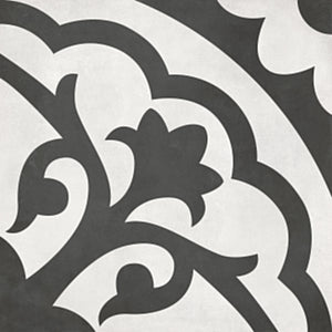 Anatolia Tile 8X8 Form Matte Monochrome Lotus Deco Porcelain Tile 60-334  - premium natural stone mosaic tile from Anatolia Tile, available at PoshHaus showroom in Keene, NH