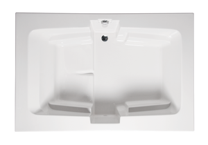 Americh FO7248TLA2-BI Forum 7248 Left Hand - Tub Only / Airbath 2 - Biscuit