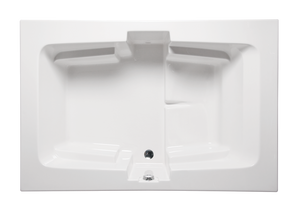 Americh FO7248TRA2-BI Forum 7248 Right Hand - Tub Only / Airbath 2 - Biscuit