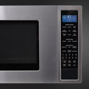 Fulgor Milano 24 in. 400 Series Counter-top Microwave in Stainless Steel (F4MWO24S1)