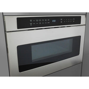 Fulgor Milano 24 in. 700 Series Built-In Microwave Drawer (F7DMW24S2)