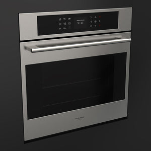 Fulgor Milano 24 in. Electric Single Wall Oven with Self Clean and Convection in Stainless Steel (F7SP24S1)