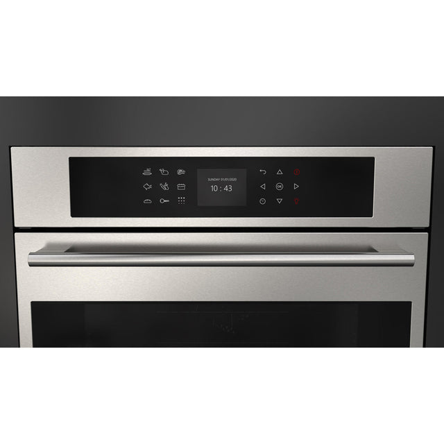 Fulgor Milano 24 in. Electric Single Wall Oven with Self Clean and Convection in Stainless Steel (F7SP24S1)