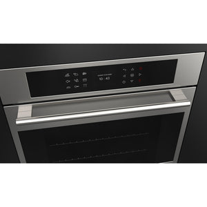 Fulgor Milano 24 in. Electric Single Wall Oven with Self Clean and Convection in Stainless Steel (F7SP24S1)