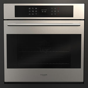 Fulgor Milano 24 in. Electric Single Wall Oven with Self Clean and Convection in Stainless Steel (F7SP24S1)