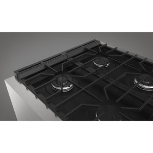 Fulgor Milano 30 in. 400 Series Accento All Gas Range in Stainless Steel (F4PGR304S2)