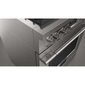 Fulgor Milano 30 in. 400 Series Accento All Gas Range in Stainless Steel (F4PGR304S2)