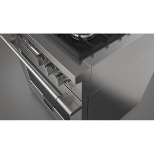 Fulgor Milano 30 in. 400 Series Accento All Gas Range in Stainless Steel (F4PGR304S2)