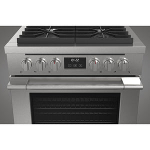 Fulgor Milano 30 in. 400 Series Accento All Gas Range in Stainless Steel (F4PGR304S2)