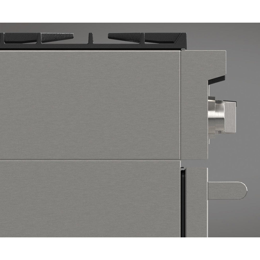 Fulgor Milano 30 in. 400 Series Accento Dual Fuel Range in Stainless Steel (F4PDF304S1)