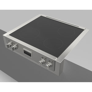 Fulgor Milano 30 in. 600 Professional Series Induction Rangetop in Stainless Steel with Glass Ceramic Top (F6IRT304S1)