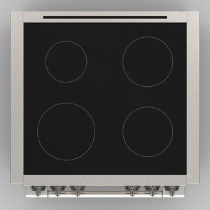 Fulgor Milano 30 in. 600 Series All Electric Induction Range in Stainless Steel (F6PIR304S1)