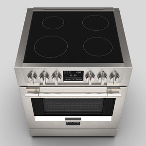 Fulgor Milano 30 in. 600 Series All Electric Induction Range in Stainless Steel (F6PIR304S1)