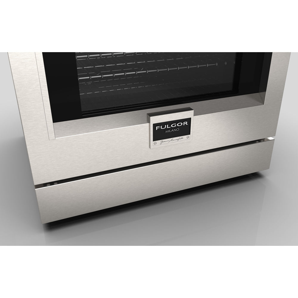 Fulgor Milano 30 in. 600 Series All Electric Induction Range in Stainless Steel (F6PIR304S1)