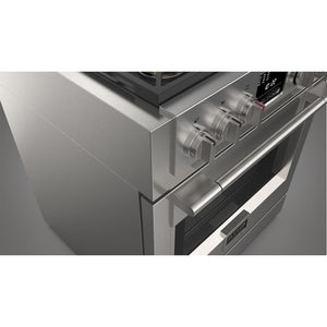 Fulgor Milano 30 in. 600 Series Dual Fuel Range with 4 Burners in Stainless Steel (F6PDF304S1)