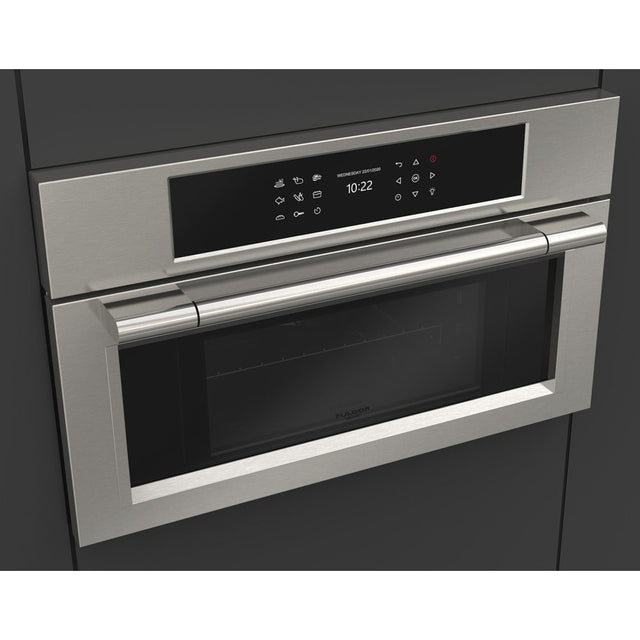 Fulgor Milano 30 in. 600 Series Pro 3-in-1 Steam Multi-Level Cooking Oven with Steam, Convection, and Combi-Steam (F6PSCO30S1)