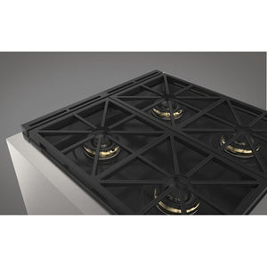 Fulgor Milano 30 in. 600 Series Pro All Gas Range with 4 Burners in Stainless Steel (F6PGR304S2)