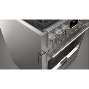 Fulgor Milano 30 in. 600 Series Pro All Gas Range with 4 Burners in Stainless Steel (F6PGR304S2)