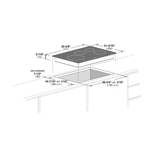 Fulgor Milano 30 in. 700 Series Induction Cooktop with 4 Induction Elements (F7IT30S1)