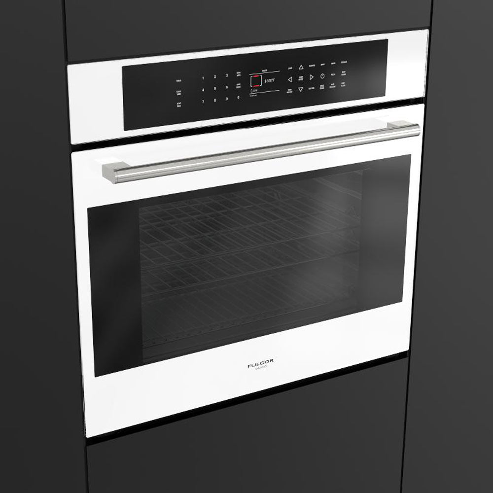 Fulgor Milano 30 in. Electric Built-in Convection Single Wall Oven with Color Options (F7SP30)
