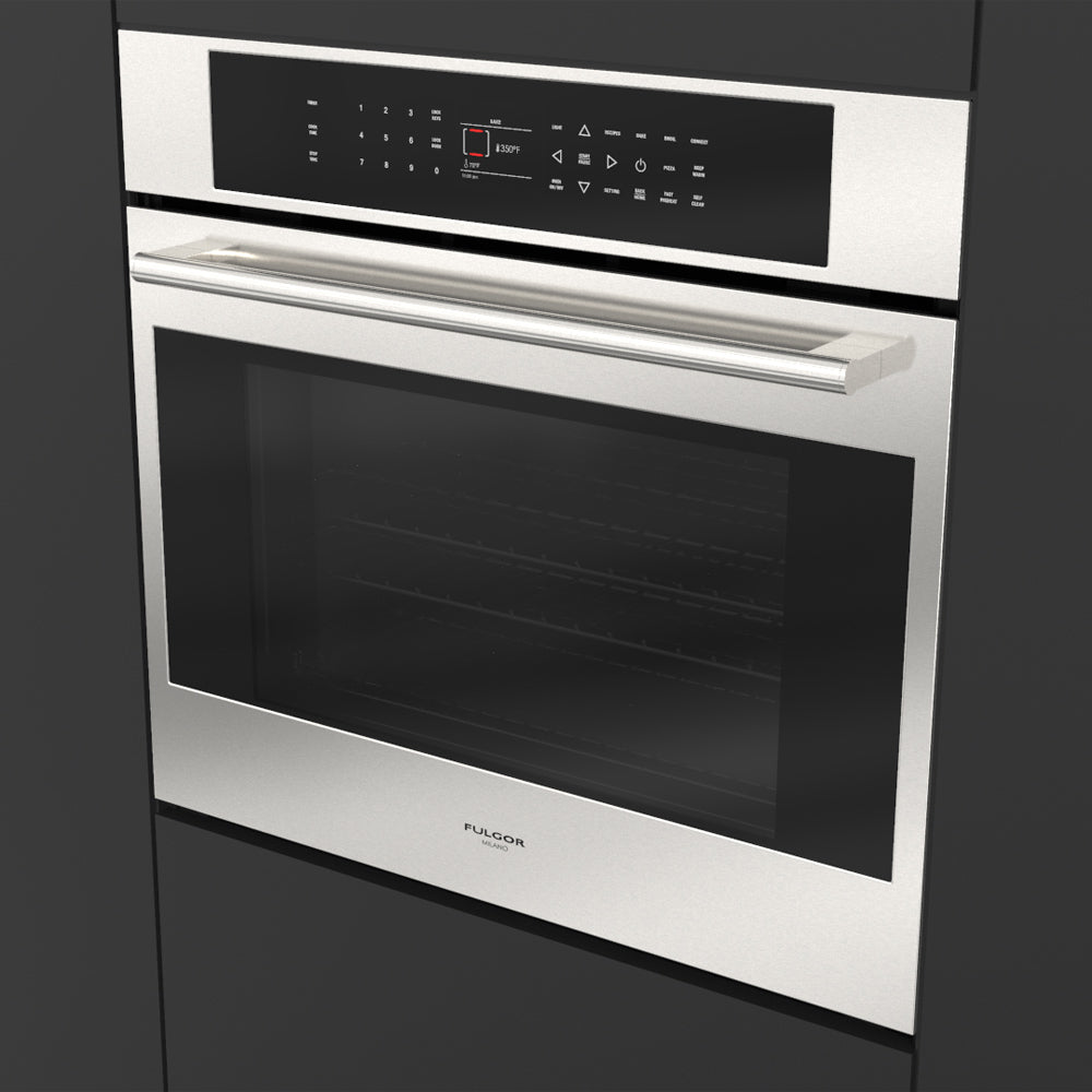 Fulgor Milano 30 in. Electric Built-in Convection Single Wall Oven with Color Options (F7SP30)