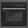 Fulgor Milano 30 in. Electric Built-in Convection Single Wall Oven with Color Options (F7SP30)-Black Glass
