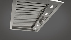 Fulgor Milano 34 in. 1000 CFM Professional Range Hood Insert with Knob Controls in Stainless Steel (F6BP34DS1)