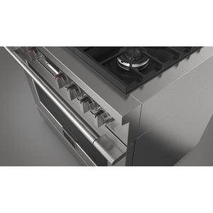 Fulgor Milano 36 in. 400 Series Accento Dual Fuel Range in Stainless Steel (F4PDF366S1)