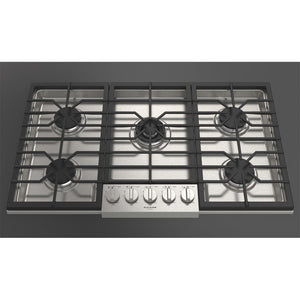 Fulgor Milano 36 in. 400 Series Gas Cooktop with 5 Burners in Stainless Steel (F4PGK365S1)