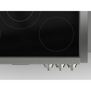 Fulgor Milano 36 in. 600 Professional Series Induction Rangetop in Stainless Steel with Glass Ceramic Top (F6IRT365S1)