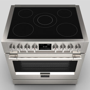 Fulgor Milano 36 in. 600 Series All Electric Induction Range in Stainless Steel (F6PIR365S1)