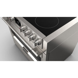 Fulgor Milano 36 in. 600 Series All Electric Induction Range in Stainless Steel (F6PIR365S1)
