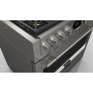 Fulgor Milano 36 in. 600 Series Dual Fuel Range with 6 Burners in Stainless Steel (F6PDF366S1)