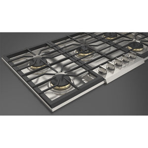 Fulgor Milano 36 in. 600 Series Gas Cooktop with 5 Burners in Stainless Steel (F6PGK365S1)