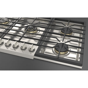 Fulgor Milano 36 in. 600 Series Gas Cooktop with 5 Burners in Stainless Steel (F6PGK365S1)