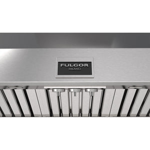 Fulgor Milano 48 in. 1000 CFM Professional Wall Mount Range Hood in Stainless Steel (F6PC48DS1)