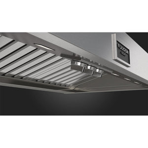 Fulgor Milano 48 in. 1000 CFM Professional Wall Mount Range Hood in Stainless Steel (F6PC48DS1)