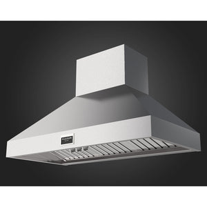 Fulgor Milano 48 in. 1000 CFM Professional Wall Mount Range Hood in Stainless Steel (F6PC48DS1)