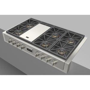 Fulgor Milano 48 in. 600 Professional Series All Gas Rangetop (F6GRT486GS1)