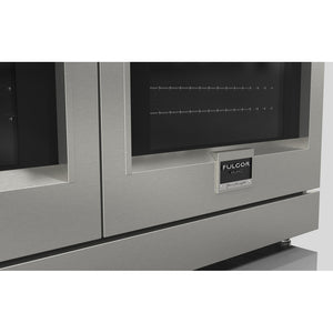 Fulgor Milano 48 in. 600 Series Dual Fuel Range with 6 Burners and Trilaminate Griddle in Stainless Steel (F6PDF486GS1)