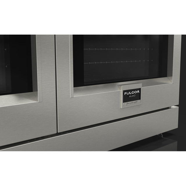 Fulgor Milano 48 in. 600 Series Pro All Gas Range with 6 Burners and Trilaminate Griddle in Stainless Steel (F6PGR486GS2)