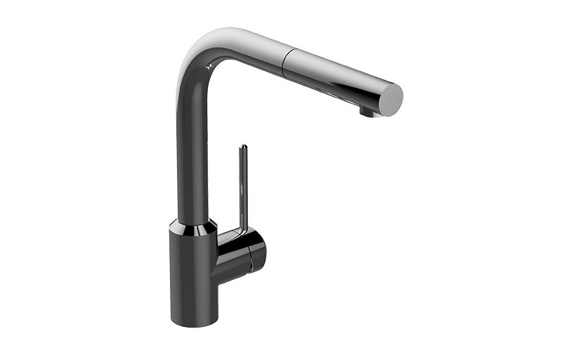 GRAFF Polished Nickel Pull-Out Kitchen Faucet G-4630-LM41K-PN