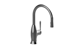 GRAFF Matte Black Pull-Down Kitchen Faucet G-4833-LM50-MBK
