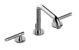 GRAFF Polished Nickel with Onyx PVD Harley Widespread Lavatory Faucet G-6711-LM57B-PN/OX