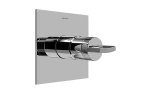 GRAFF Polished Chrome Sade/Targa/Luna SOLID Trim Plate w/Handle G-7040-C14S-PC-T