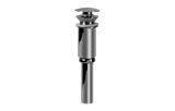 GRAFF Polished Nickel Push-Top Umbrella Pop-Up Drain without Overflow G-9957-PN