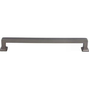 Top Knobs TK710 Ascendra Appliance Pull 18 Inch (c-c) - Ash Gray