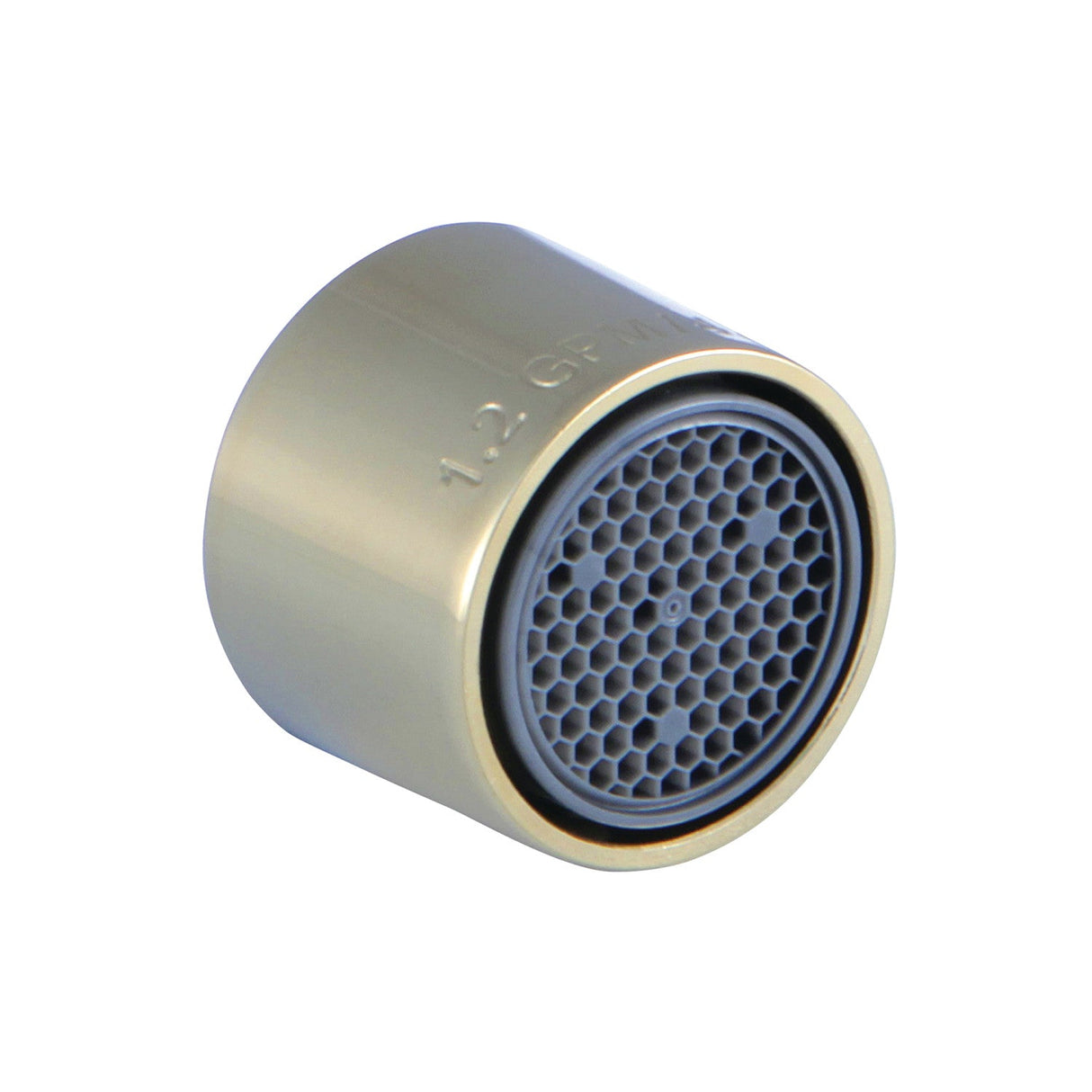 Cal Green G12KBSA622 1.2 GPM Female Aerator with Neoperl Insert, Polished Brass