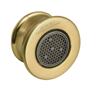 Cal Green G12LSSA5413 1.2 GPM Female Aerator, Brushed Brass