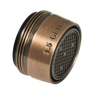 Cal Green G15KBSA956 1.5 GPM Neoperl Male Aerator, Antique Copper